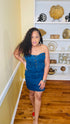 Run to you | denim dress (dark denim)